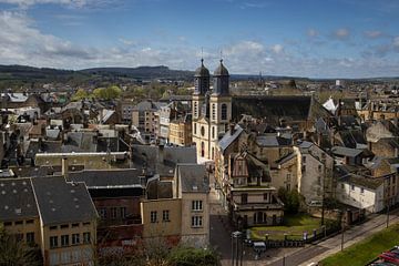 Cityscape of Sedan, Ardennes, France by Imladris Images