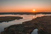 Friese zonsondergang