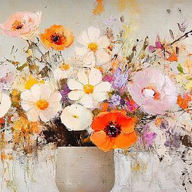 Fleur et vase 96.9481 sur La collection ARTEO