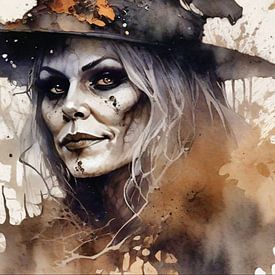 Halloween Heks II van ArtDesign by KBK