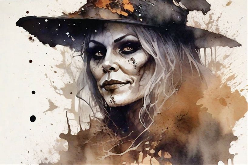 Halloween Witch II by ArtDesign by KBK