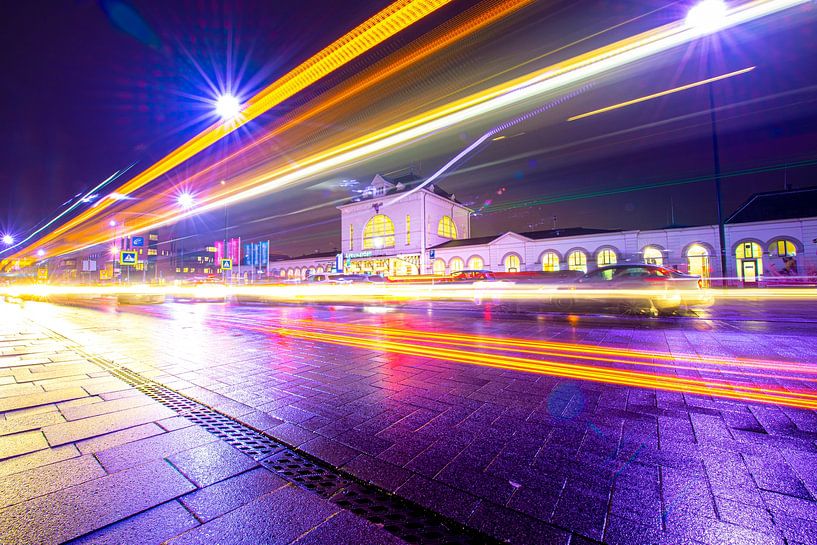 Gare de Leeuwarden par Marcel Jurian de Jong