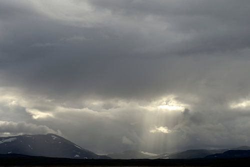 Lucht over de Fjell
