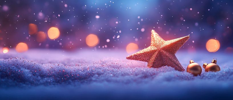 Weihnachtszauber von Poster Art Shop