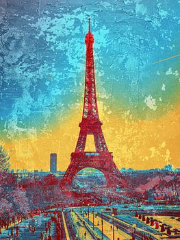 Paris - Der Eiffelturm Duo Tone