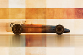 Retro Racing in Style by Wall Wonder