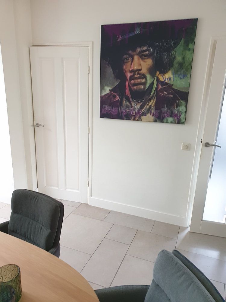 Jimi embrasse le ciel  par Rene Ladenius Digital Art 