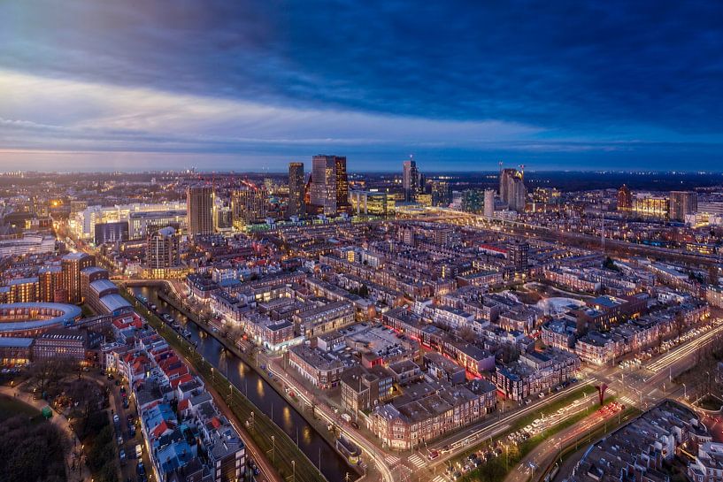 Luftaufnahme des Stadtzentrums von Den Haag von gaps photography