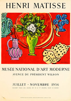 Henri Matisse, Musée national d'Art moderne 1956