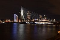 Erasmusbrücke am Abend