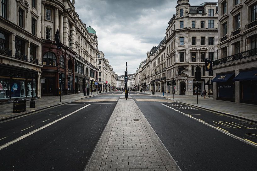 Abandoned raining street (London, 2020) by AB Photography