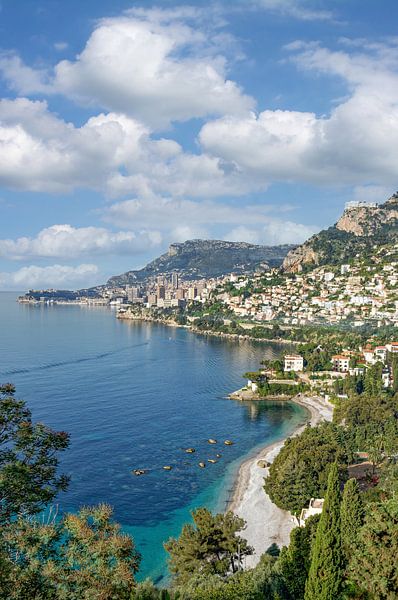 Blick auf Monaco von Peter Eckert