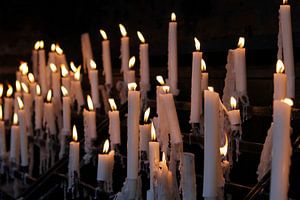 Bougies de dévotion à la Basilique