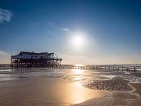On the beach of Sankt Peter-Ording