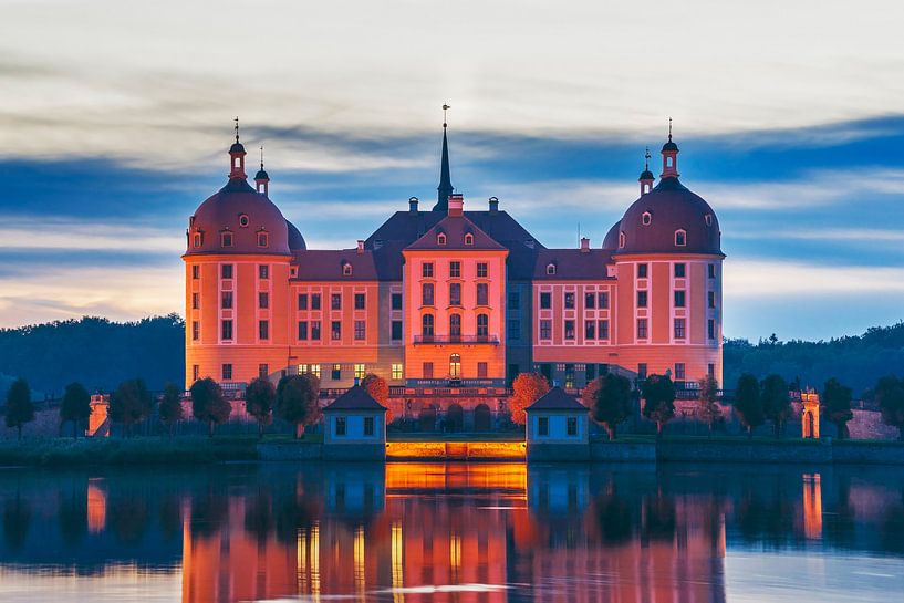 Moritzburg Castle, Saxony by Gunter Kirsch