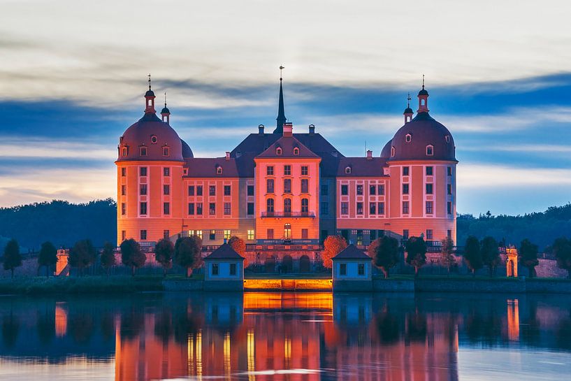 Schloss Moritzburg, Sachsen van Gunter Kirsch