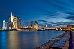 Erasmusbrug Rotterdam van Wim van Beelen