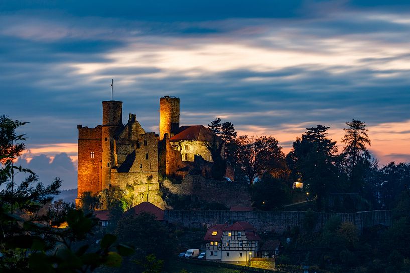 Die Ruine Hanstein bei Witzenhausen von Roland Brack