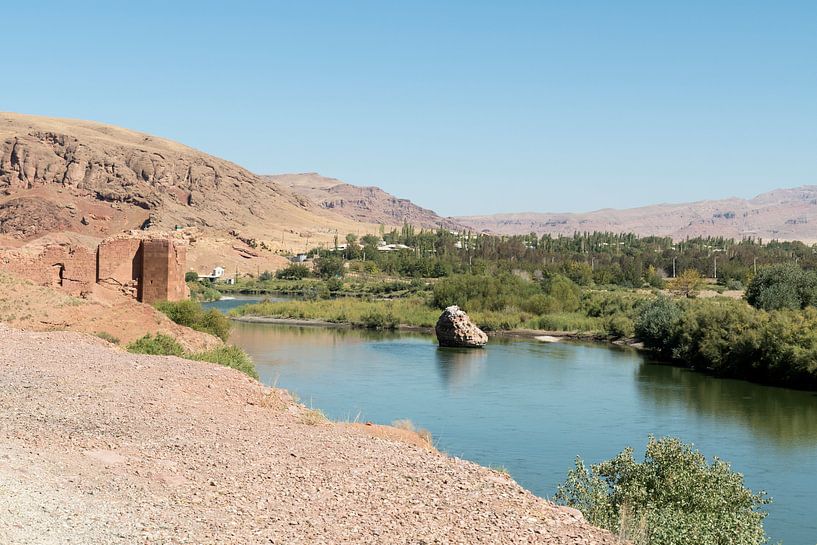 Iran: Landscape between Tabriz and Shoja by Maarten Verhees