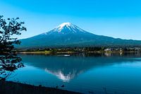 Mount Fuji vanaf lake Kawaguchiko