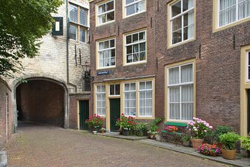 Binnenplaats in de Korte Giststraat van Frank's Awesome Travels