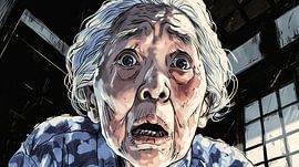 Angstige blik van Frank Heinz