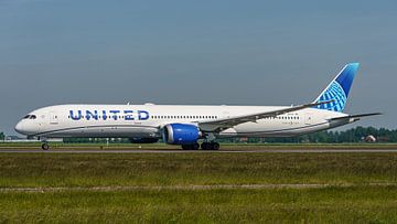 Boeing 787-10 Dreamliner de United Airlines. sur Jaap van den Berg