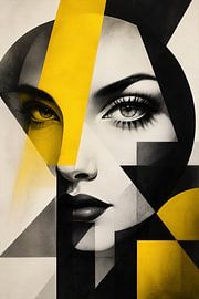 Black Yellow and Shades of Grey by Salt Theory