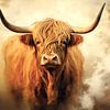 Schotse Hooglander, Highland Cow van Color Square