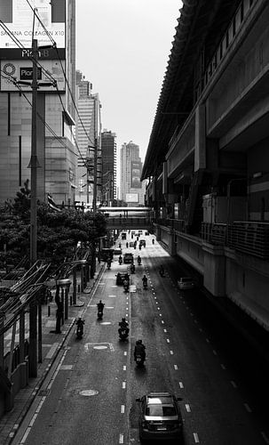 Die Straßen von Bangkok von Bart van Lier