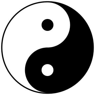 Taoïsme Yin et Yang sur de-nue-pic