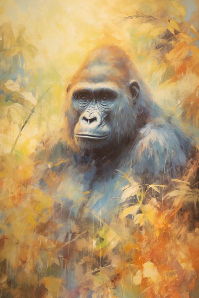 Porträt eines Gorillas von Whale & Sons