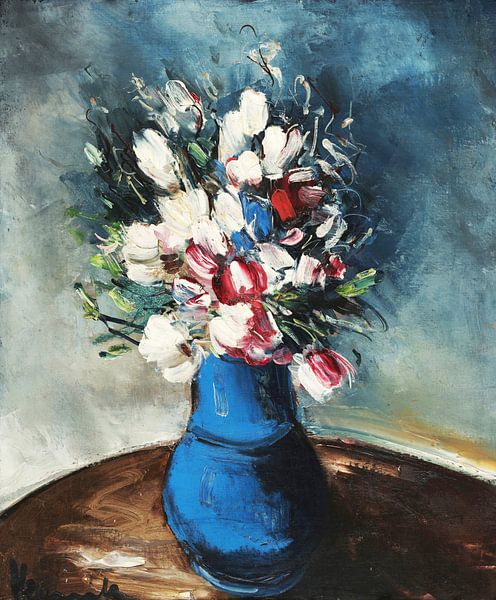 Vase with flowers, Maurice de Vlaminck by All the Masters