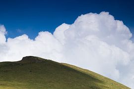 In de wolken
