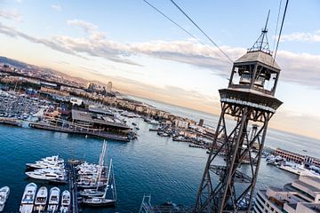 Barcelona Harbour by Joep Oomen