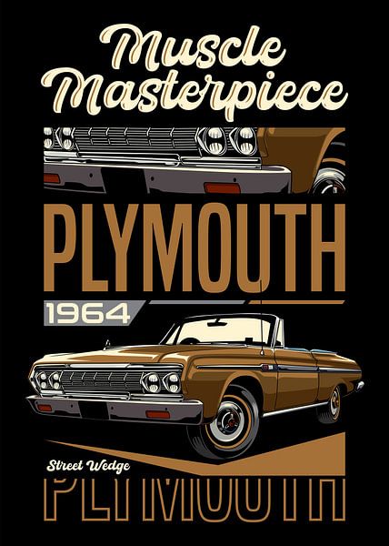 Plymouth Sport Fury Muscle Car van Adam Khabibi