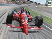 1990 Lauréate du prix Indy 500 Lola Chevrolet #30 Arie Luyendijk (NED)
