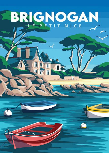 Brignogan Le Petit Nice par Art Kingdom