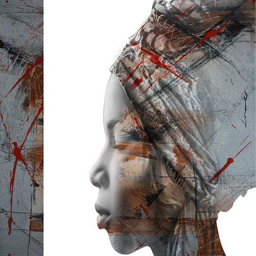 26. Woman, silhouette, portrait, Grace.