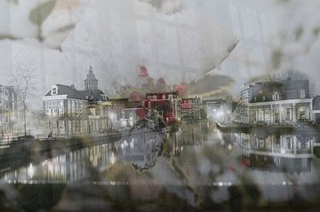 Photographie abstraite | Photographie de rue | Noir et blanc | Sneek I sur Art. by Janine