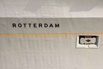 De boeg van de ss Rotterdam van scheepskijkerhavenfotografie