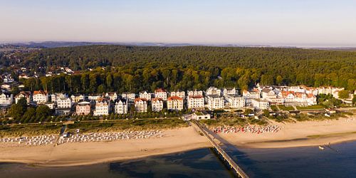 The Baltic resort of Bansin on the island of Usedom on the Baltic Sea by Werner Dieterich