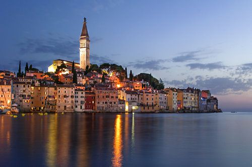 Rovinj nach Sonnenuntergang