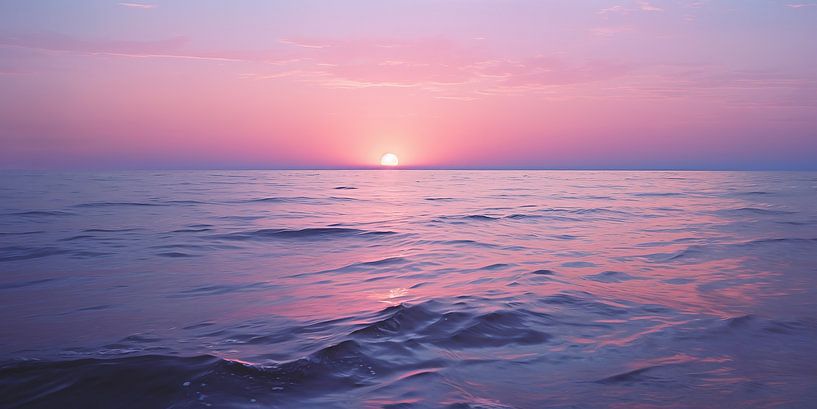 Schönheit des Ozeans von fernlichtsicht