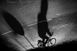  Ombre d'un cycliste, Pays-Bas sur Nick Hartemink