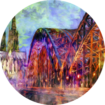 Hohenzollernbrug in Keulen