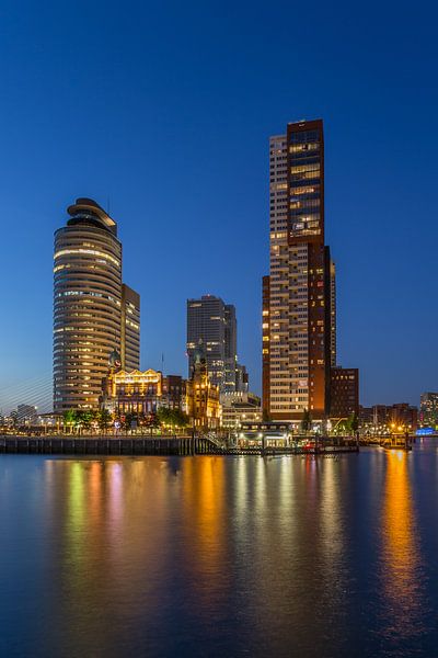 Rotterdam Skyline - Wilhelminapier - 3 par Tux Photography