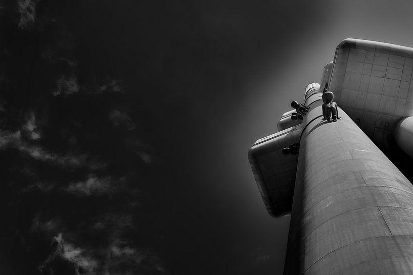 Television tower in Prague by Heiko Kueverling
