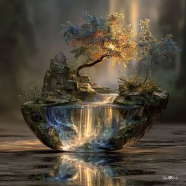 Nature in glass by Gelissen Artworks