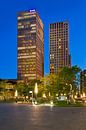 Symphony towers @ night Amsterdam by Anton de Zeeuw thumbnail